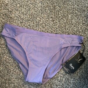 Ibex | NEW! Wild iris natural bikini style underwear